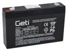 GETI Lead acid battery 6V 7.0Ah 