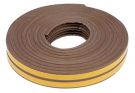 SANOK Self-adhesive window and door seal 9x4mm TYPE E brown 6m (76760)