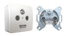 TIPA Coax wall socket SATDD3k 7dB (continuous)