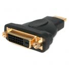 Adapter, DeTech, HDMI to DVI 24+1, Black (17163)