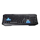 ZornWee Gaming keyboard, X6 Soldier, Multimedia, USB, Black  (6058)