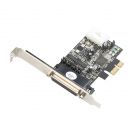 I-TEC POS PCEPO2S PCI Express Controller Card with Output to 2x Serial RS232 