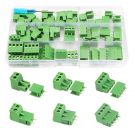 YIXISI PCB Mount Screw Terminal Block Pluggable, 5.08 mm 2 Pin / 3 Pin / 4 Pin (25 Pairs)