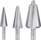 kwb HSS stainless Steel Metal Peeling Drill Bit set of 3