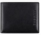 BUGATTI RFID Romano Genuine Leather Wallet Landscape Format - Black (49399401)